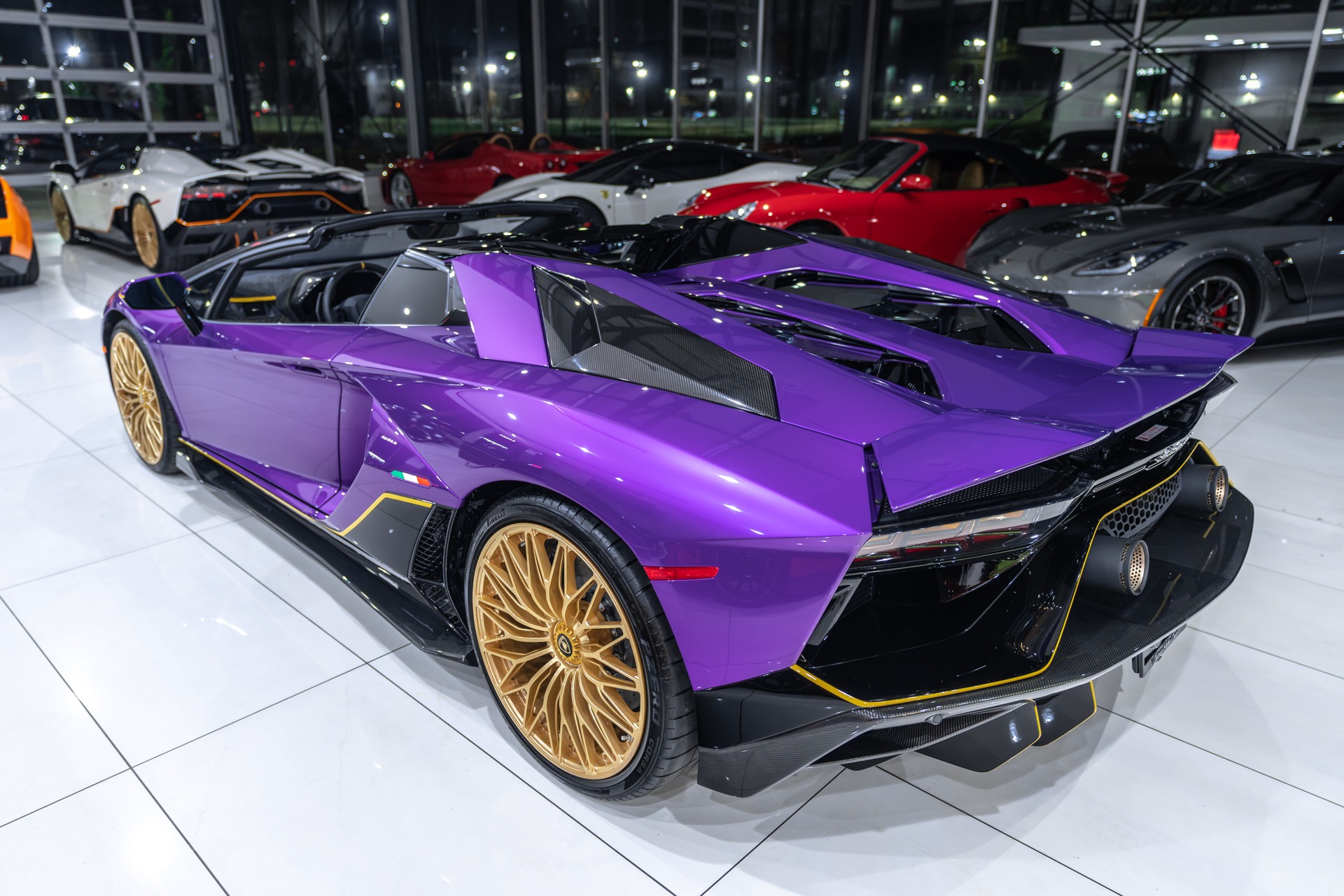 Used-2022-Lamborghini-Aventador-LP780-4-Ultimae-Roadster-Viola-Pasifae-BEST-Color-Last-Aventador-LOADED