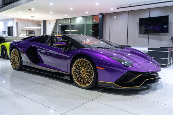 Used-2022-Lamborghini-Aventador-LP780-4-Ultimae-Roadster-Viola-Pasifae-BEST-Color-Last-Aventador-LOADED