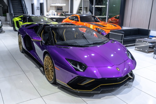 Used-2022-Lamborghini-Aventador-LP780-4-Ultimae-Roadster-Viola-Pasifae-BEST-Color-Last-Aventador-LOADED