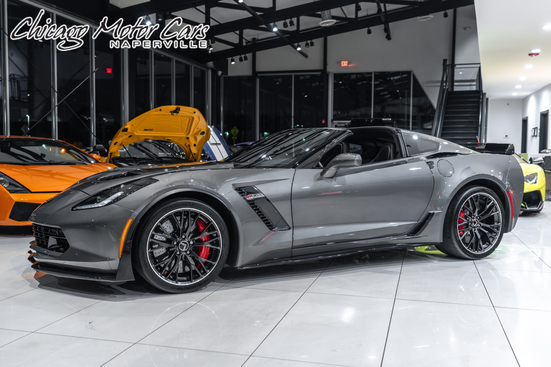 Used 2015 Chevrolet Corvette Z06 3LZ Coupe Z07 Perf. Pkg! 7-Speed ...