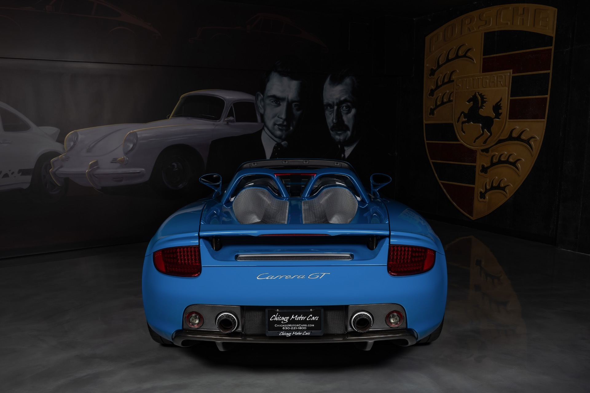 Used-2004-Porsche-Carrera-GT-Only-2267-Miles-Completely-Serviced-Luggage-Speedster-Blue