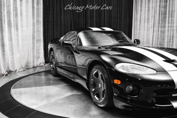 Used-2000-Dodge-Viper-GTS-Only-24k-Miles-6-Speed-Manual-Hot-Color-Combo-Silver-Stripes