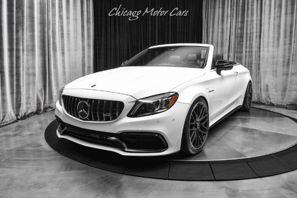 Used-2020-Mercedes-Benz-C63-AMG-Convertible-600HP-Upgrades-Highly-Optioned-Hot-Color-Combo