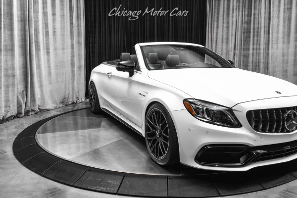 Used-2020-Mercedes-Benz-C63-AMG-Convertible-600HP-Upgrades-Highly-Optioned-Hot-Color-Combo