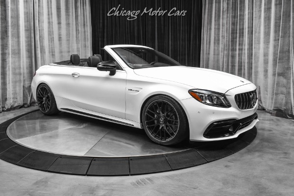 Used-2020-Mercedes-Benz-C63-AMG-Convertible-600HP-Upgrades-Highly-Optioned-Hot-Color-Combo