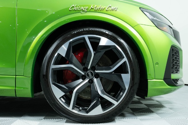 Used-2021-Audi-RS-Q8-40-T-Quattro-RARE-JAVA-GREEN-AUDI-EXCLUSIVE-COLOR-B-O-3D-AUDIO-SPORT-EXHAUST