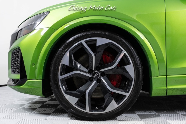 Used-2021-Audi-RS-Q8-40-T-Quattro-RARE-JAVA-GREEN-AUDI-EXCLUSIVE-COLOR-B-O-3D-AUDIO-SPORT-EXHAUST