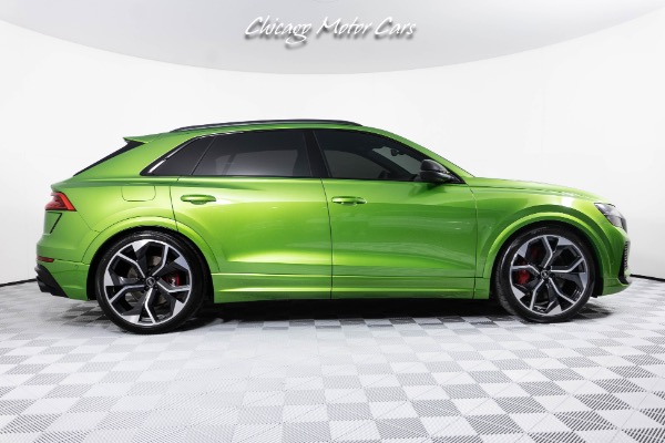 Used-2021-Audi-RS-Q8-40-T-Quattro-RARE-JAVA-GREEN-AUDI-EXCLUSIVE-COLOR-B-O-3D-AUDIO-SPORT-EXHAUST