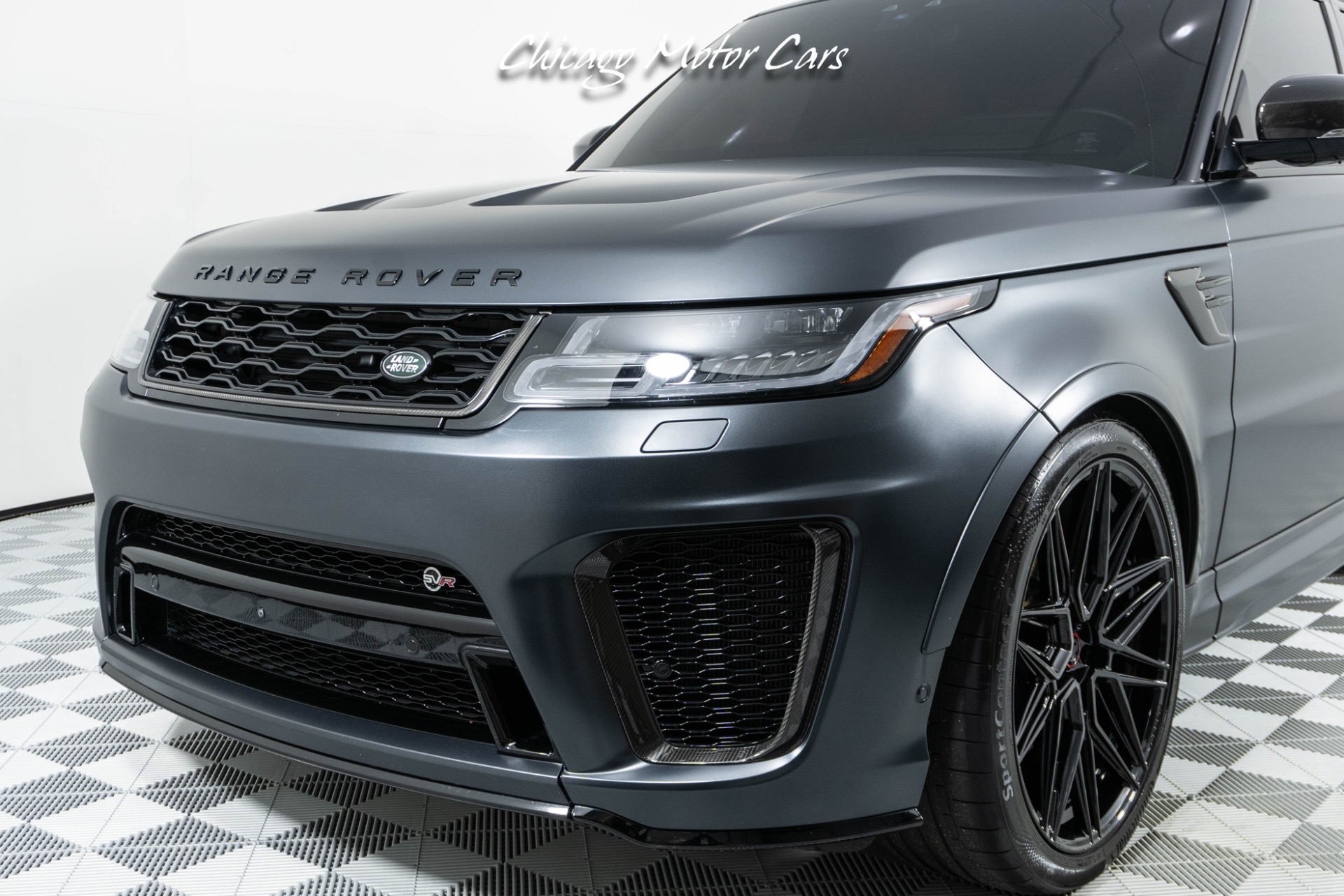 Used 2020 Land Rover Range Rover Sport SVR SVO Pallette Satin Black ...