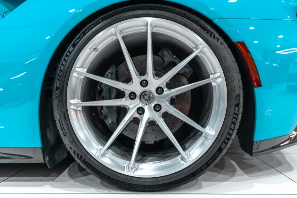 Used-2021-Ford-GT-Rare-Extended-Color-Palette-2-11-Miami-Blue-HRE-Wheels-Full-PPF