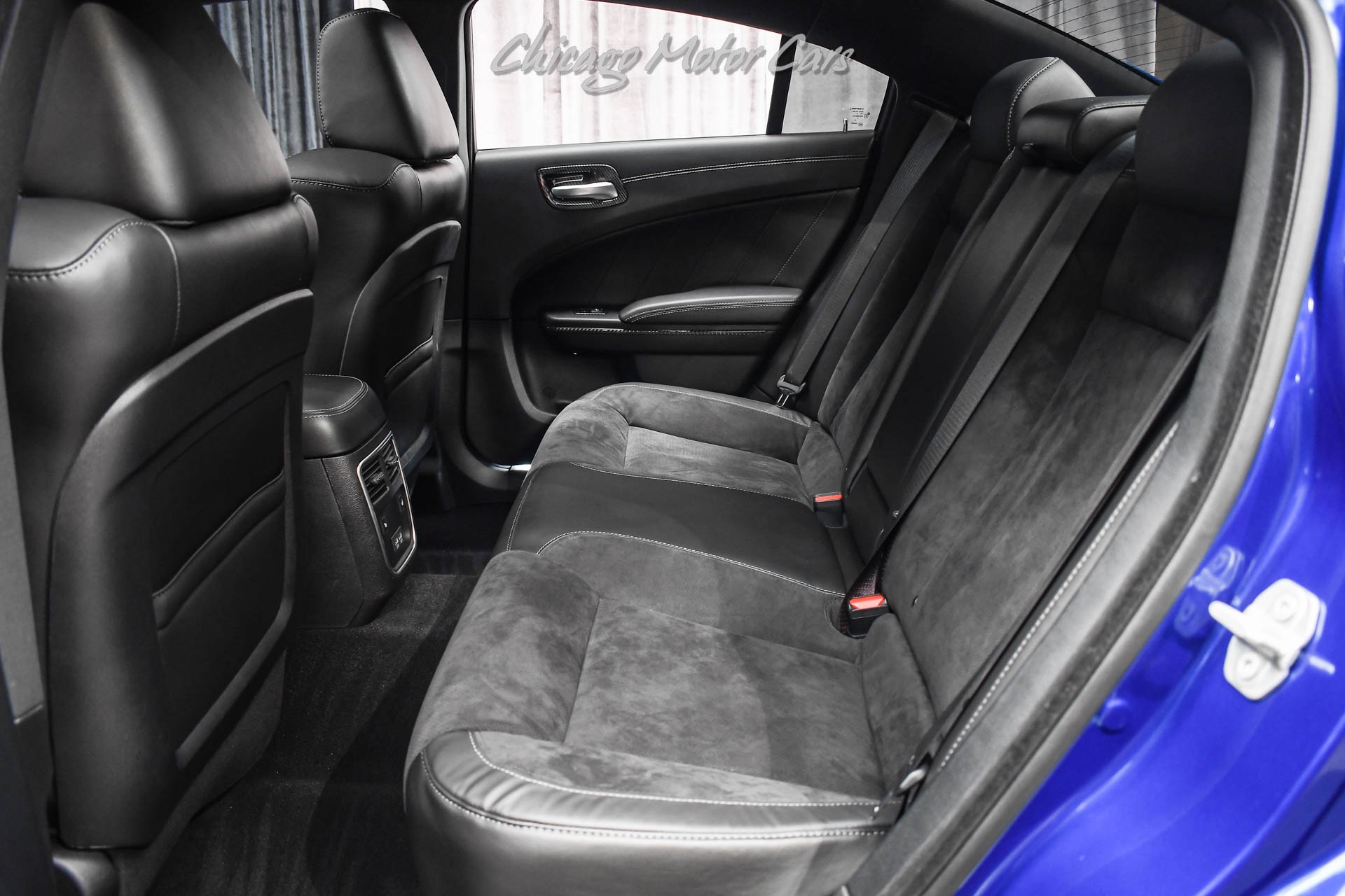 Used-2021-Dodge-Charger-Scat-Pack-Widebody-Indigo-Blue-Tastefully-Upgraded-MBRP-Exhaust-Carbon