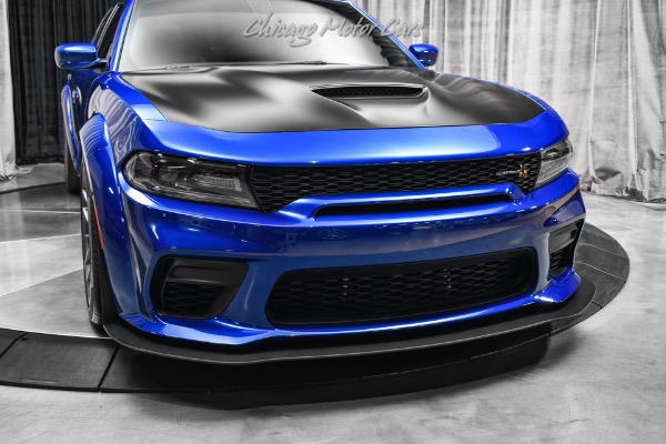 Used-2021-Dodge-Charger-Scat-Pack-Widebody-Indigo-Blue-Tastefully-Upgraded-MBRP-Exhaust-Carbon