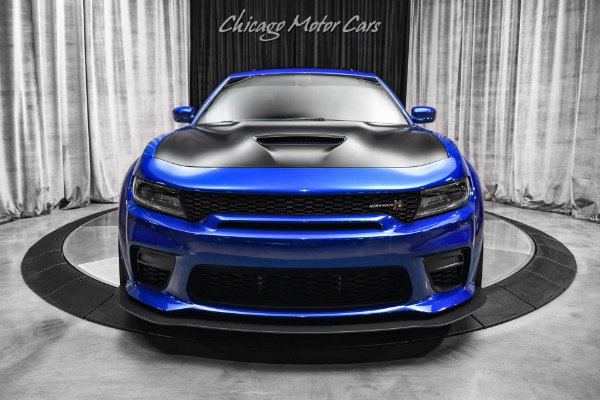 Used-2021-Dodge-Charger-Scat-Pack-Widebody-Indigo-Blue-Tastefully-Upgraded-MBRP-Exhaust-Carbon