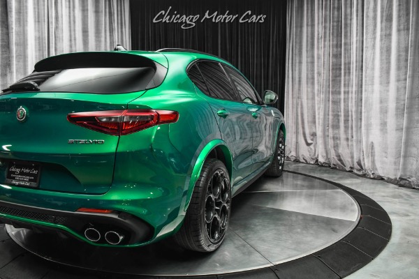 Used-2023-Alfa-Romeo-Stelvio-Quadrifoglio-Only-331-Miles-Huge-MSRP-96400-Hot-Color-Combo