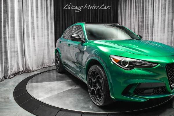 Used-2023-Alfa-Romeo-Stelvio-Quadrifoglio-Only-331-Miles-Huge-MSRP-96400-Hot-Color-Combo