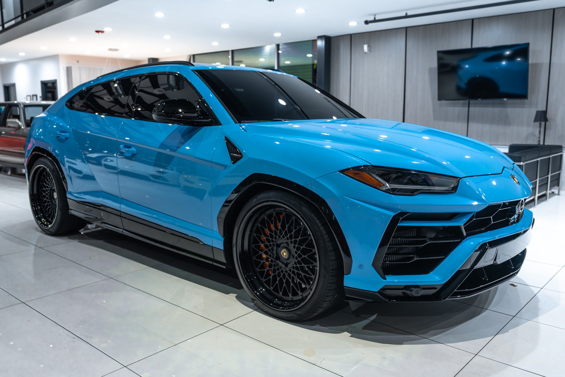 Used 2022 Lamborghini Urus HUGE Msrp! Blu Cepheus! Full Body PPF ...