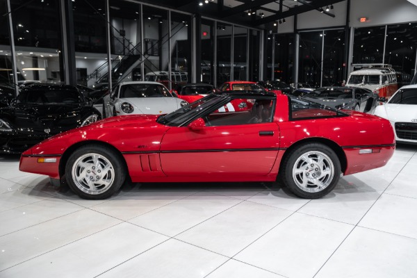 Used-1990-Chevrolet-Corvette-ZR1-Coupe-Red-on-Red-ONLY-6800-Miles-Collector-Car-RARE-ZR1