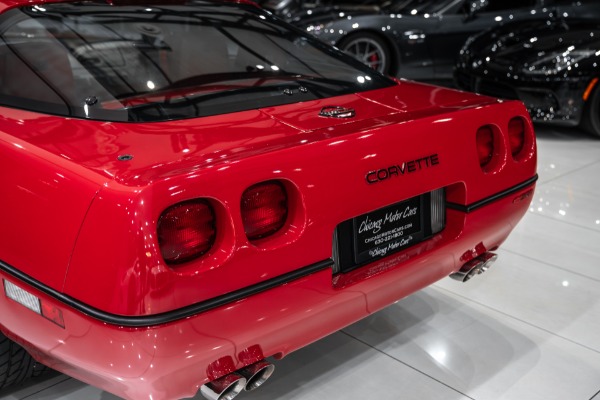 Used-1990-Chevrolet-Corvette-ZR1-Coupe-Red-on-Red-ONLY-6800-Miles-Collector-Car-RARE-ZR1