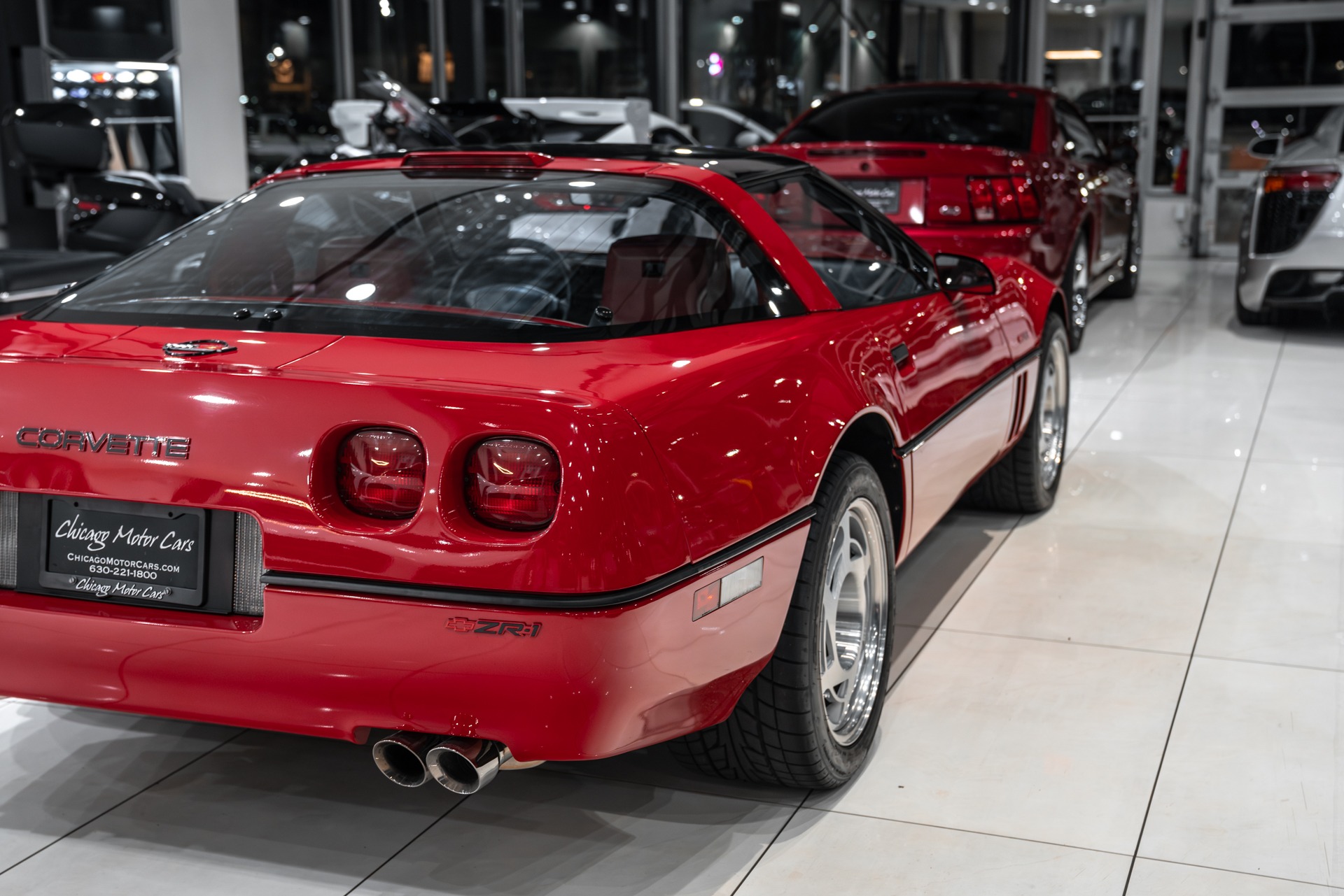 Used 1990 Chevrolet Corvette ZR1 Coupe Red on Red! ONLY 6800 Miles 