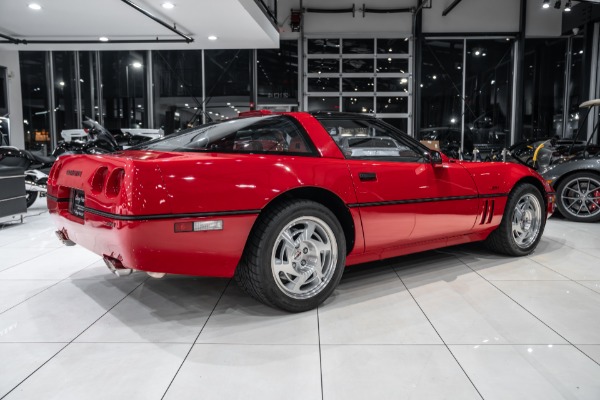 Used-1990-Chevrolet-Corvette-ZR1-Coupe-Red-on-Red-ONLY-6800-Miles-Collector-Car-RARE-ZR1