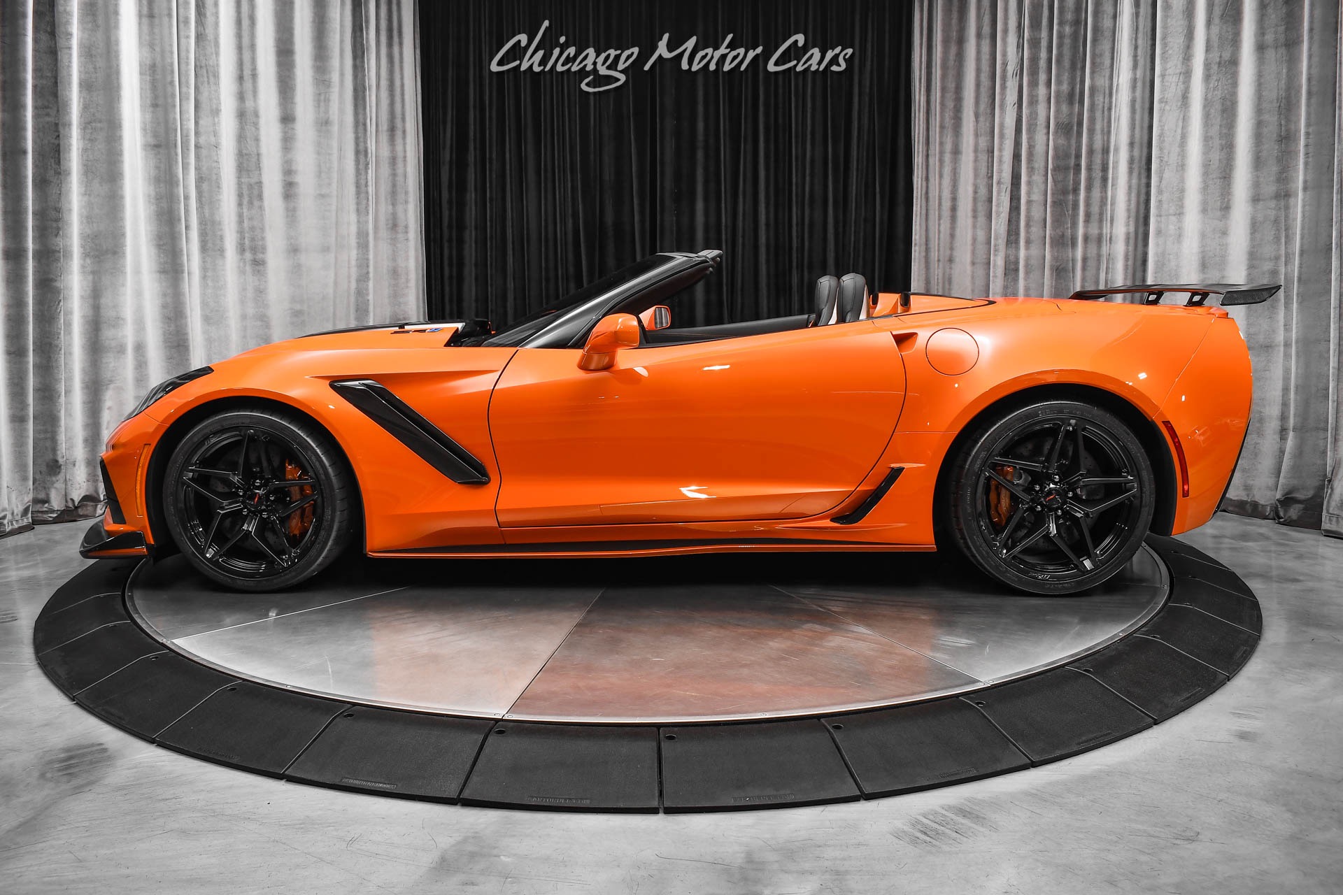 Used 2019 Chevrolet Corvette ZR1 3ZR Convertible Sebring Orange 
