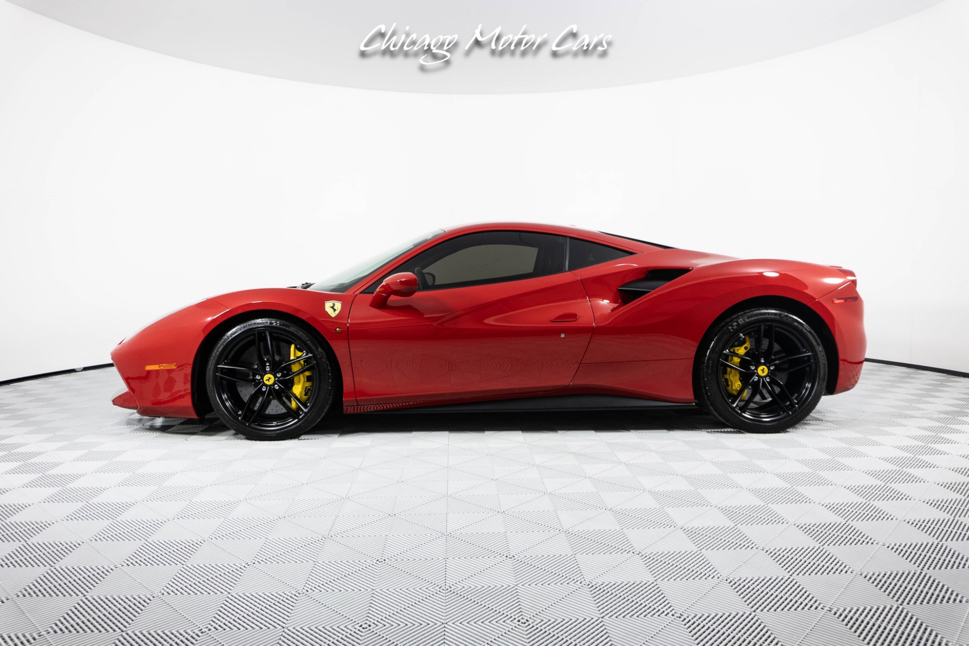 Used 2017 Ferrari 488 GTB GOLDRAKE RACING SEATS! CARBON LED STEERING ...