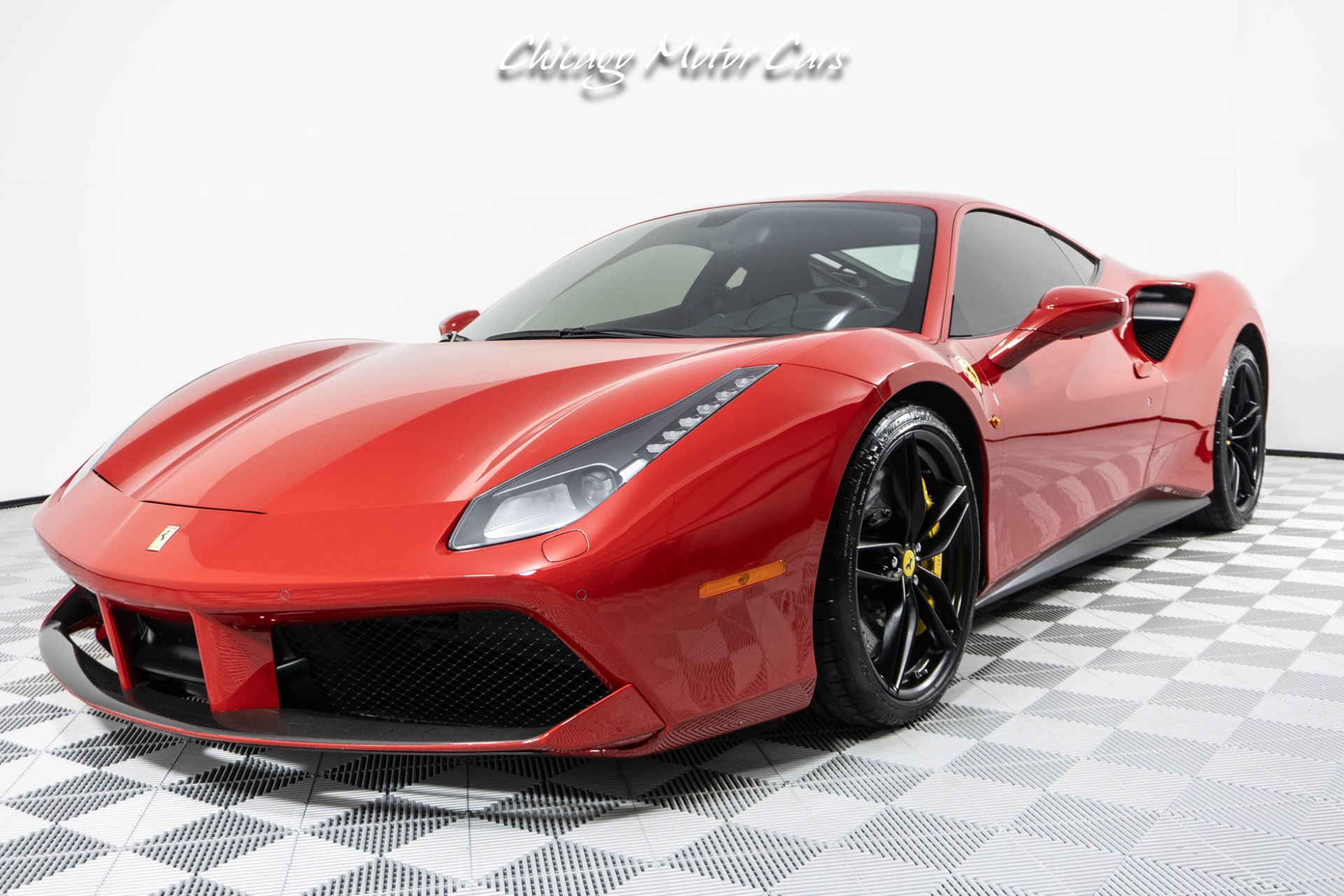 Used 2017 Ferrari 488 GTB GOLDRAKE RACING SEATS! CARBON LED STEERING ...