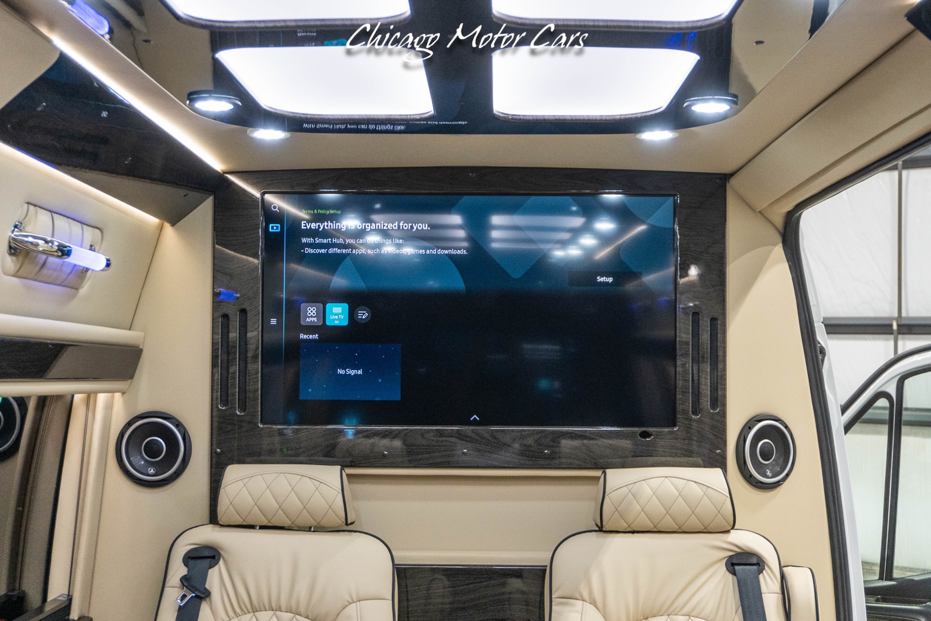 Used-2024-Mercedes-Benz-Sprinter-3500DX-Ultimate-Toys-Luxury-Seating-Package-Maybach-Lighted-Center-Beam-Sound-Deadening-Pack