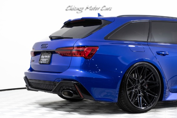 Used-2023-Audi-RS6-Avant-Only-70-Miles-Vossen-Wheels-Upgrades-Lowered-Loaded