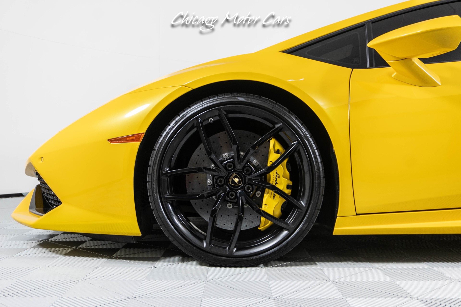 Used 2015 Lamborghini Huracan LP610-4 Yellow Stitching! Upgraded Soul ...