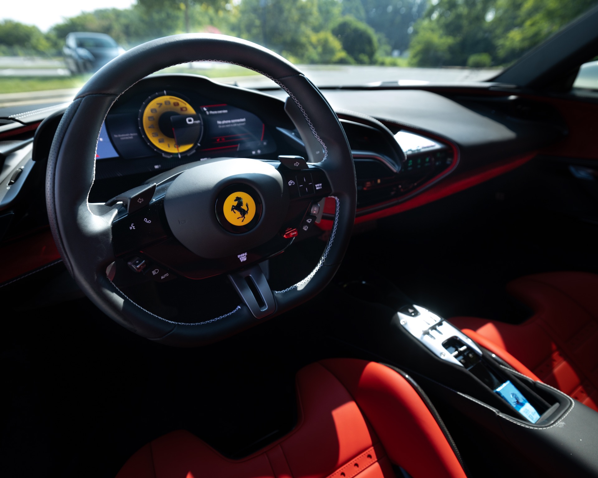 Used-2022-Ferrari-SF90-Stradale-Only-352-Miles-Carbon-Fiber-Race-Seats-Hottest-Color-Combo-Pristine-Example