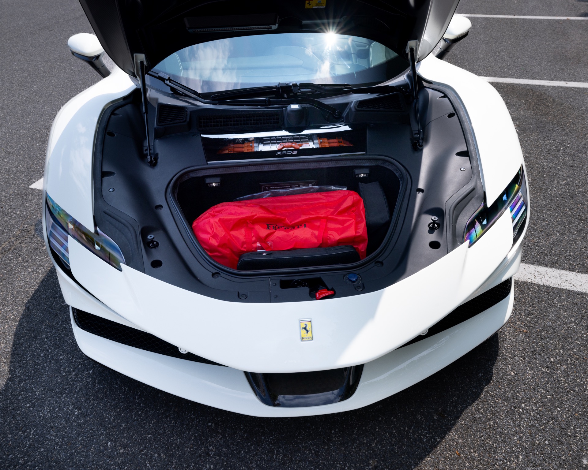 Used-2022-Ferrari-SF90-Stradale-Only-352-Miles-Carbon-Fiber-Race-Seats-Hottest-Color-Combo-Pristine-Example