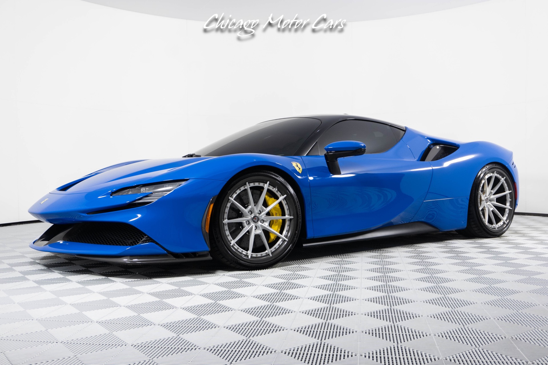 Used 2023 Ferrari SF90 Stradale Azzurro Dino Finish! Novitec Springs ...