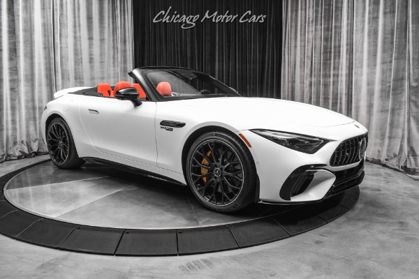 Used-2022-Mercedes-Benz-SL63-AMG-Convertible-211K-MSRP-Carbon-Ceramics-Aero-Pkg-Burmester-70-Miles