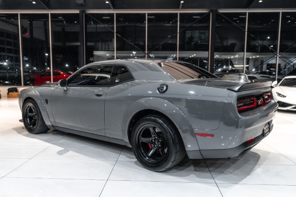 Used-2018-Dodge-Challenger-SRT-Demon-Only-341-Miles-Destroyer-Gray-Collector-Quality-Crate-Included