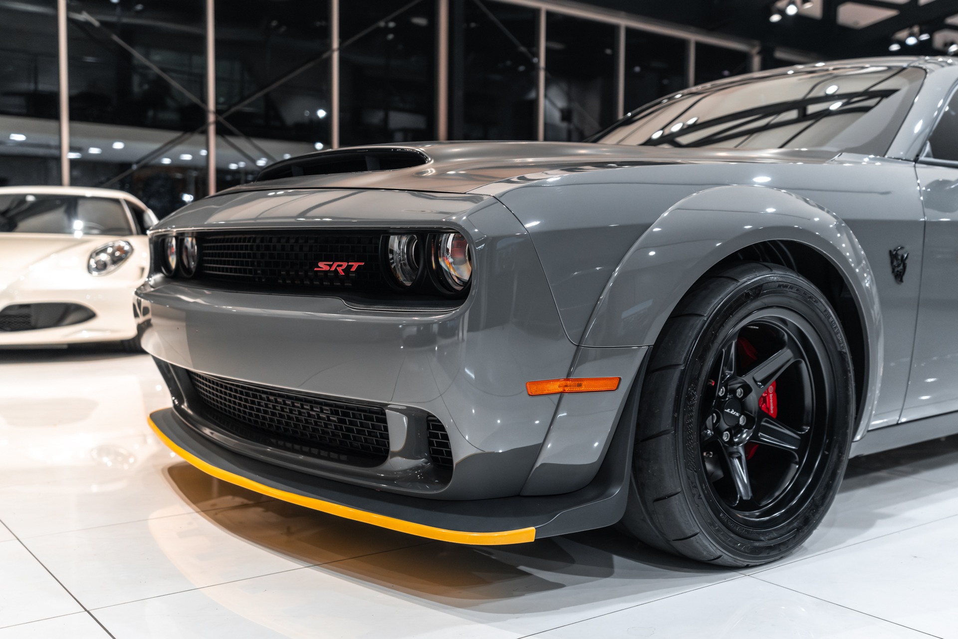 Used-2018-Dodge-Challenger-SRT-Demon-Only-341-Miles-Destroyer-Gray-Collector-Quality-Crate-Included