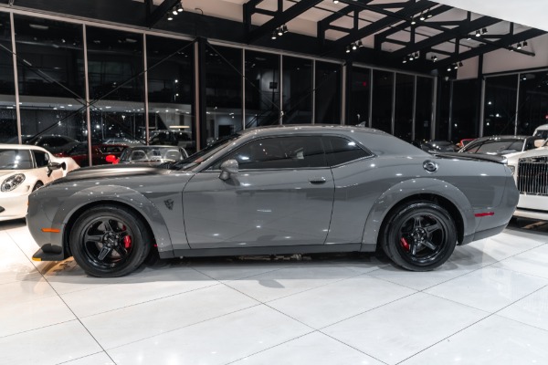 Used-2018-Dodge-Challenger-SRT-Demon-Only-341-Miles-Destroyer-Gray-Collector-Quality-Crate-Included