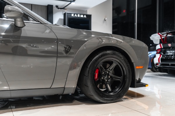 Used-2018-Dodge-Challenger-SRT-Demon-Only-341-Miles-Destroyer-Gray-Collector-Quality-Crate-Included