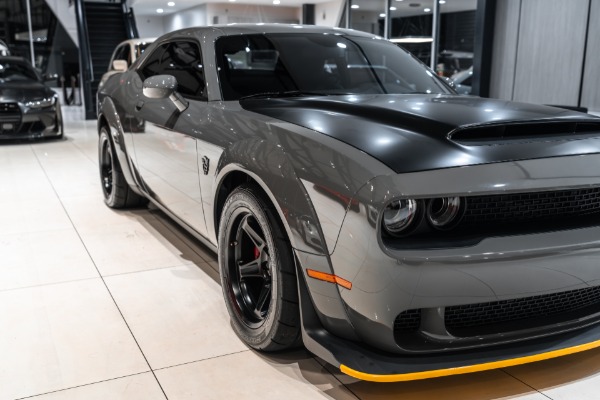 Used-2018-Dodge-Challenger-SRT-Demon-Only-341-Miles-Destroyer-Gray-Collector-Quality-Crate-Included