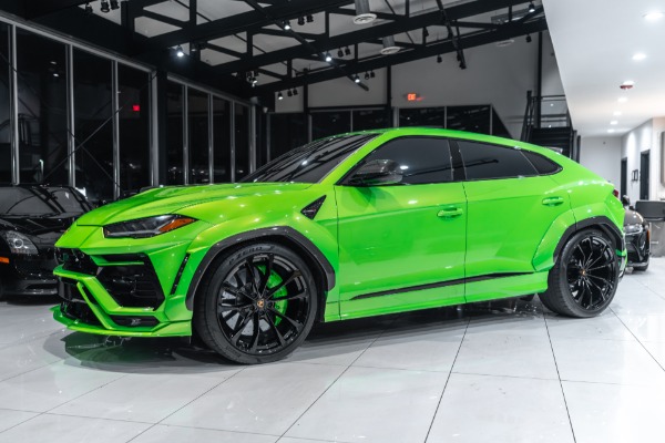 Used-2022-Lamborghini-Urus-SUV-Verde-Mantis-1016-Carbon-Fiber-WIDEBODY-Ryft-Exhaust-B-O-3D-LOADED