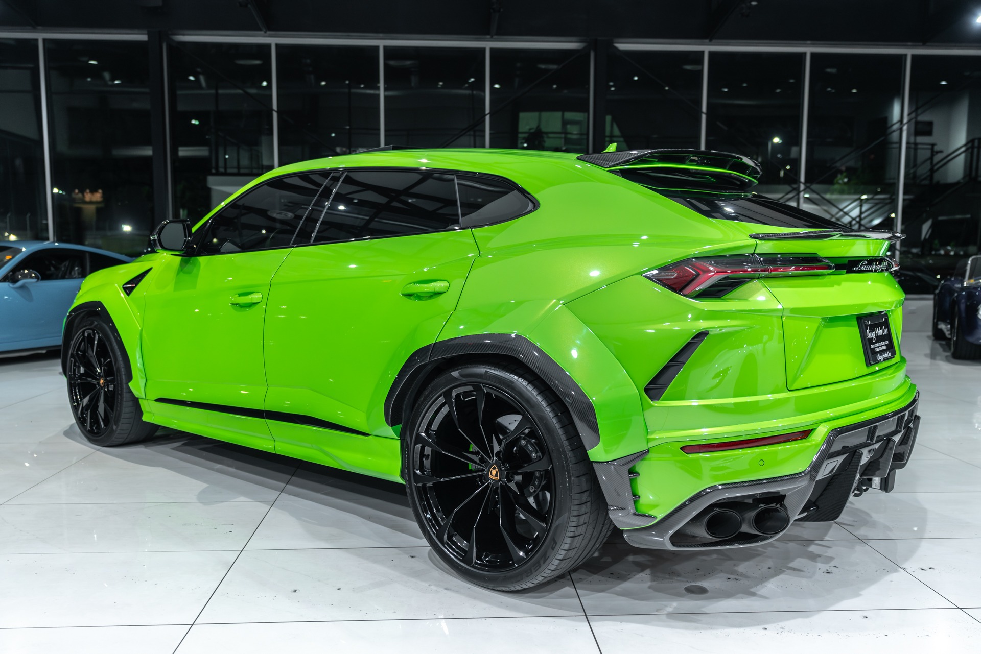 Used-2022-Lamborghini-Urus-SUV-Verde-Mantis-1016-Carbon-Fiber-WIDEBODY-Ryft-Exhaust-B-O-3D-LOADED