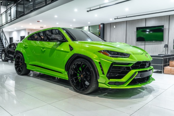 Used-2022-Lamborghini-Urus-SUV-Verde-Mantis-1016-Carbon-Fiber-WIDEBODY-Ryft-Exhaust-B-O-3D-LOADED