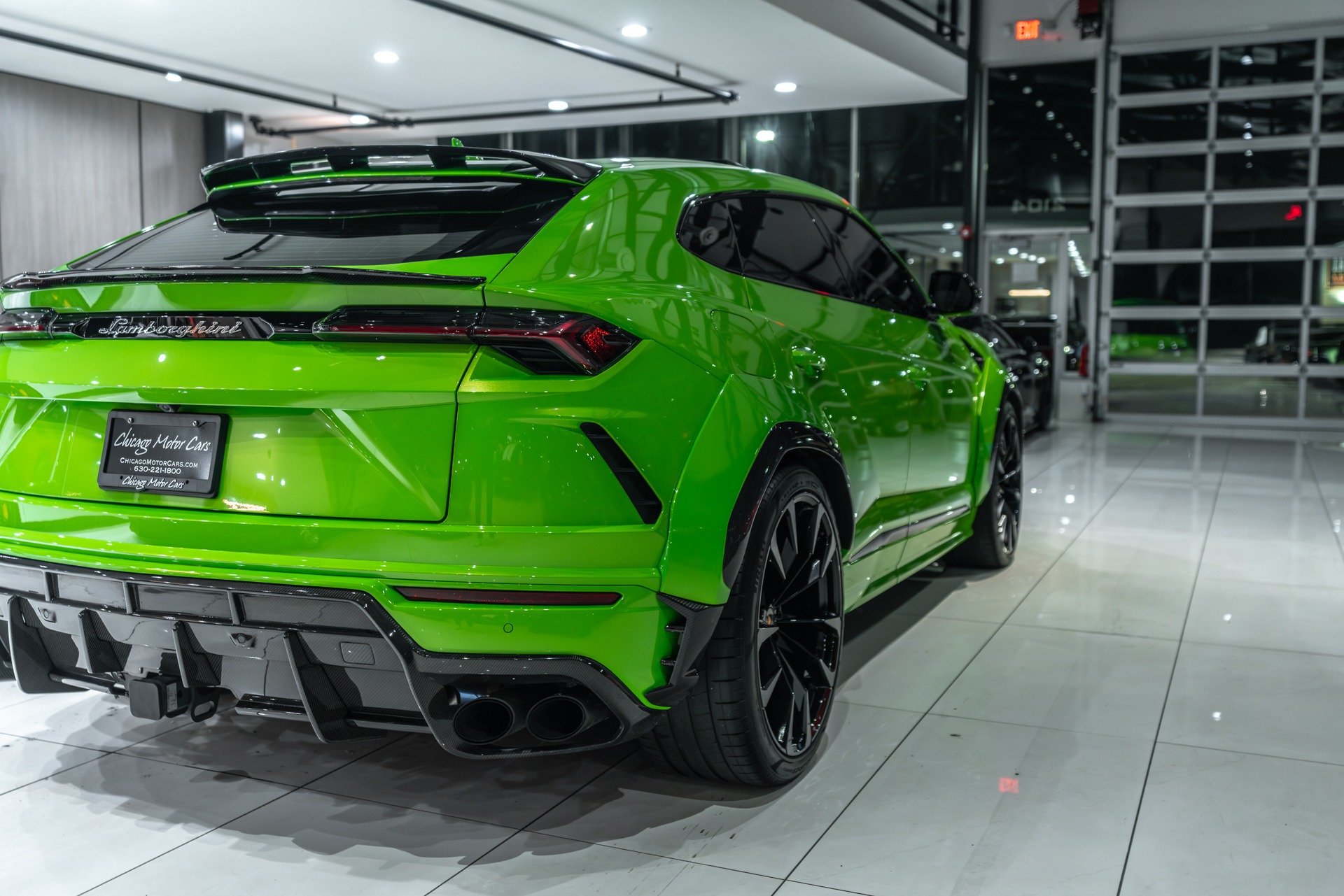 Used-2022-Lamborghini-Urus-SUV-Verde-Mantis-1016-Carbon-Fiber-WIDEBODY-Ryft-Exhaust-B-O-3D-LOADED