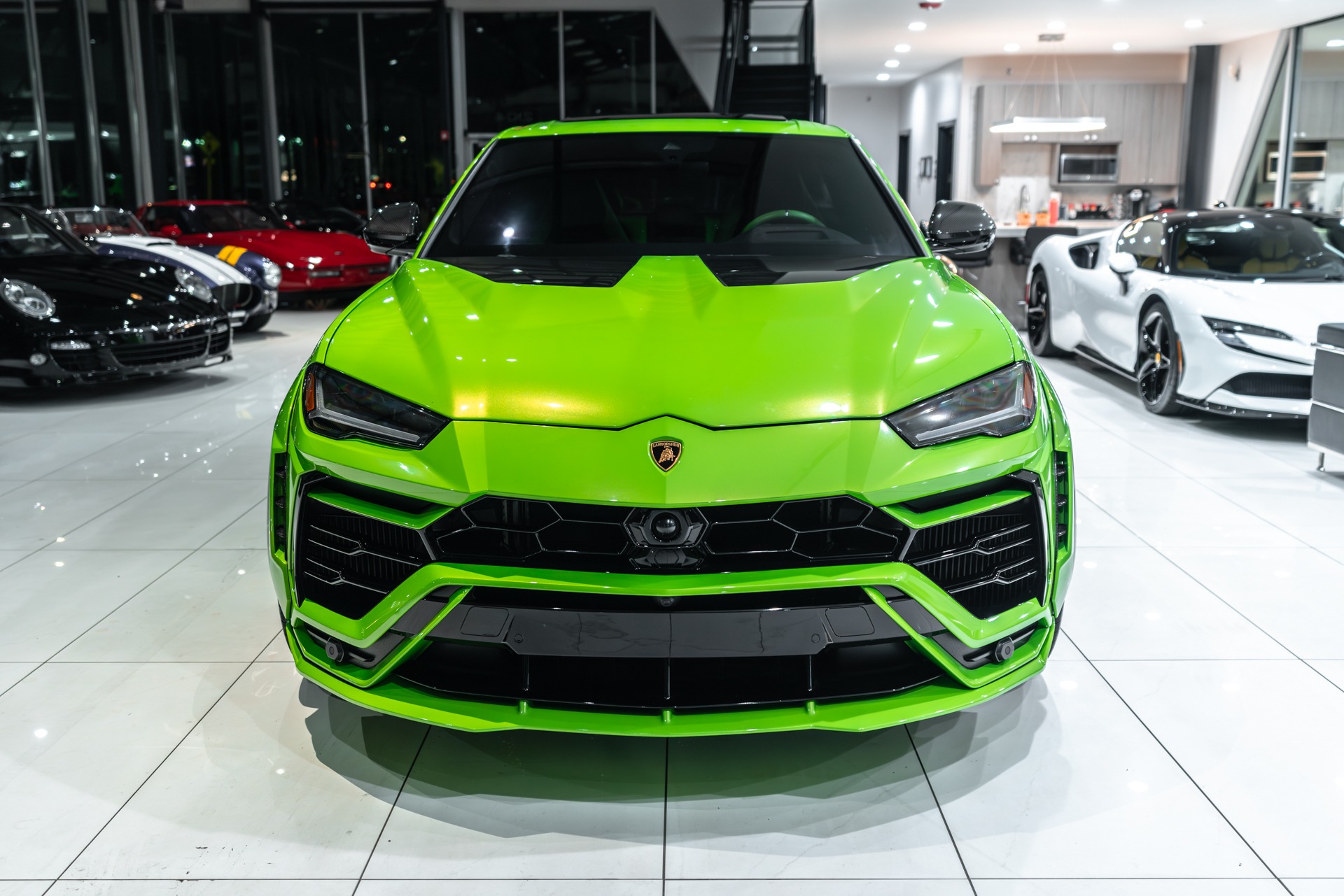 Used-2022-Lamborghini-Urus-SUV-Verde-Mantis-1016-Carbon-Fiber-WIDEBODY-Ryft-Exhaust-B-O-3D-LOADED