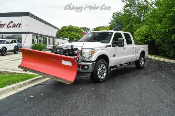 Used-2013-Ford-F-250-Super-Duty-WESTERN-PLOW-Package-Lariat-Crew-Cab-w-67L-Power-Stroke-V8-Great-Condit