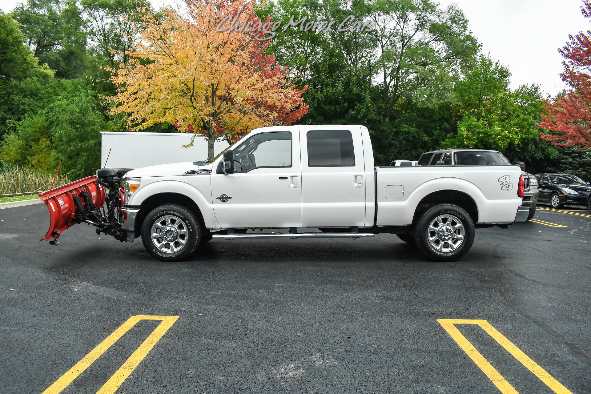 Used-2013-Ford-F-250-Super-Duty-WESTERN-PLOW-Package-Lariat-Crew-Cab-w-67L-Power-Stroke-V8-Great-Condit