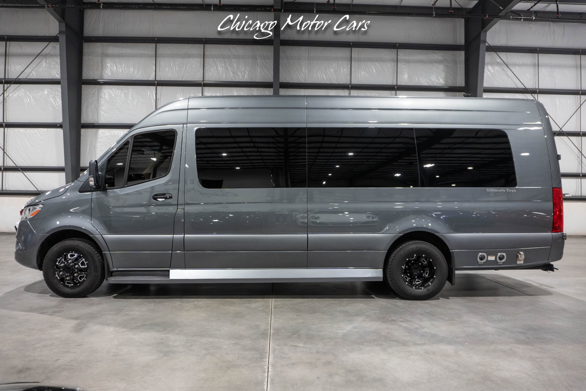 Used-2019-Mercedes-Benz-Sprinter-Ultimate-Toys-3500XD-Bathroom-Microwave-Loaded-with-Luxury-Upgrades