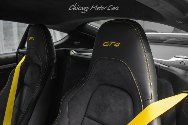 Used-2020-Porsche-718-Cayman-GT4-ONLY-5k-Miles-PCCBS-Sport-Seats-Plus-Chrono-Pkg-6-Speed-LOADED