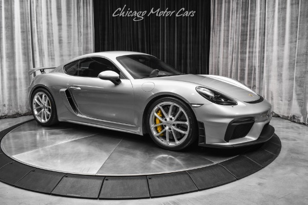 Used-2020-Porsche-718-Cayman-GT4-ONLY-5k-Miles-PCCBS-Sport-Seats-Plus-Chrono-Pkg-6-Speed-LOADED