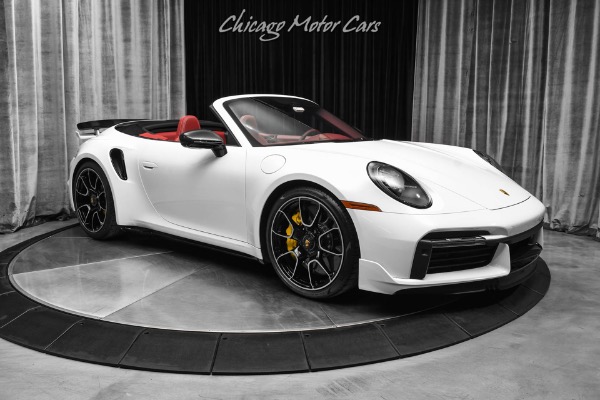 Used-2023-Porsche-911-Turbo-S-Cabriolet-HUGE-MSRP-Front-Lift-Burmester-Audio-Sport-Design-Pkg